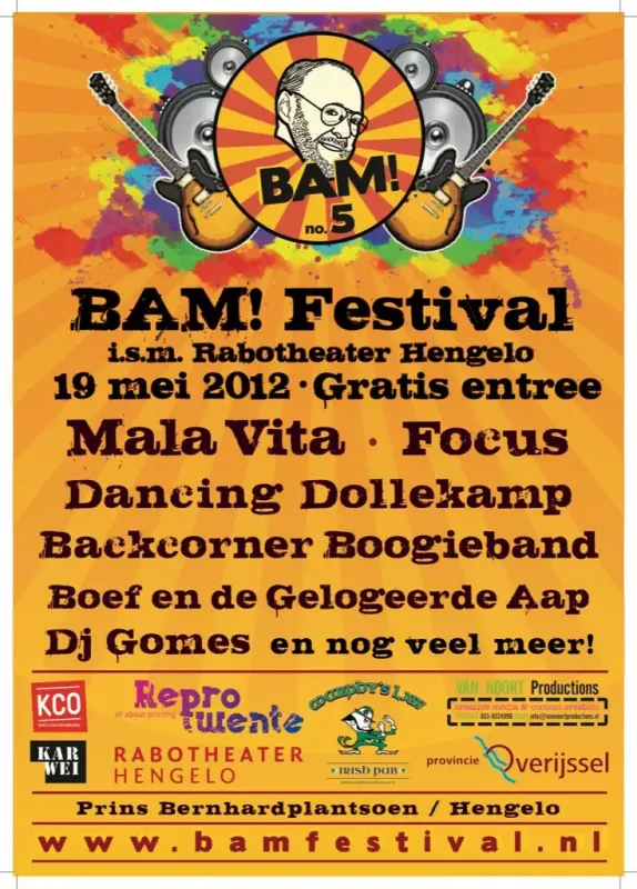 Poster BAM! Festival 2012 