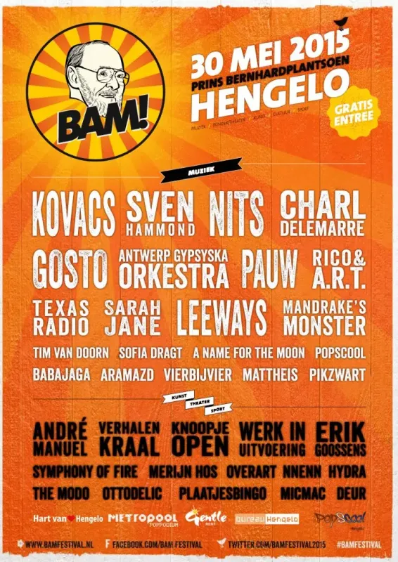 Poster BAM! Festival 2015