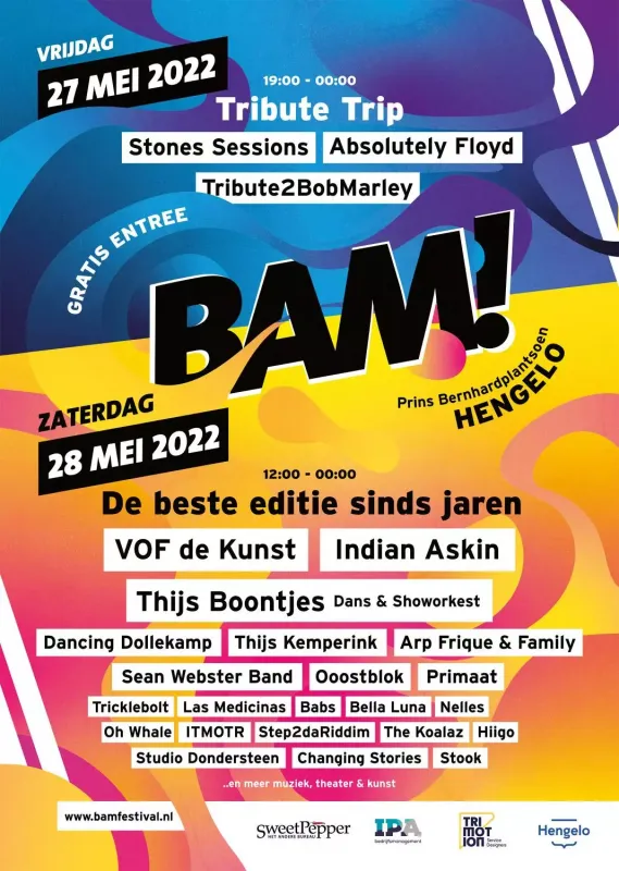 Poster BAM! Festival 2022
